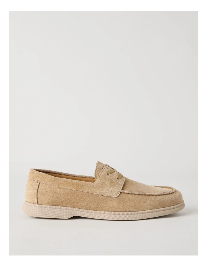 Parker Boat Loafer in Sand image 1