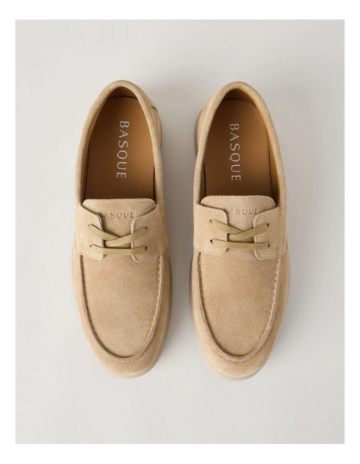 Parker Boat Loafer in Sand image 2