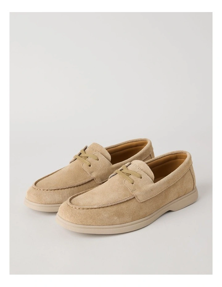 Parker Boat Loafer in Sand image 3