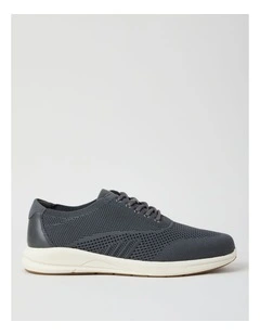 Bradley Knit Sneaker in Charcoal