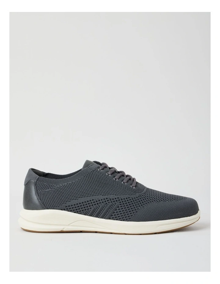Bradley Knit Sneaker in Charcoal image 1