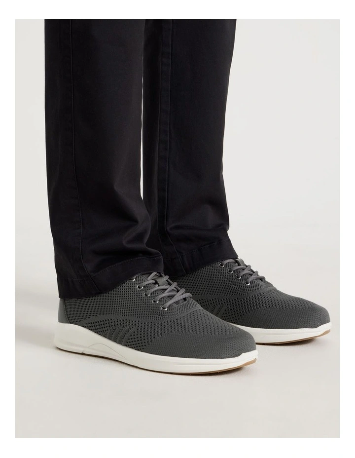Bradley Knit Sneaker in Charcoal image 2