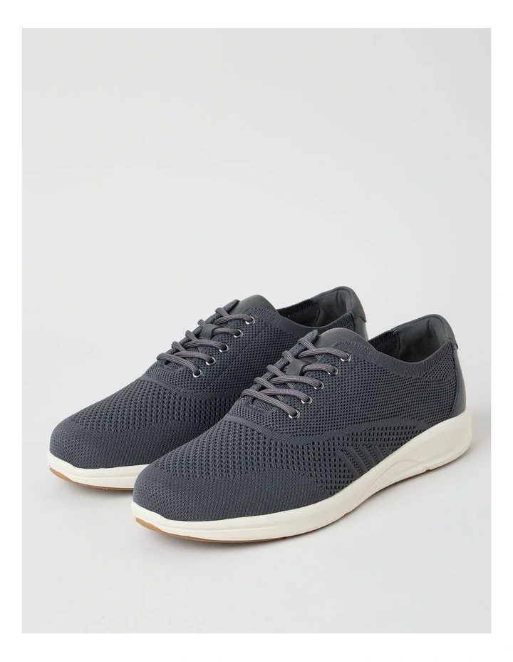 Bradley Knit Sneaker in Charcoal image 4