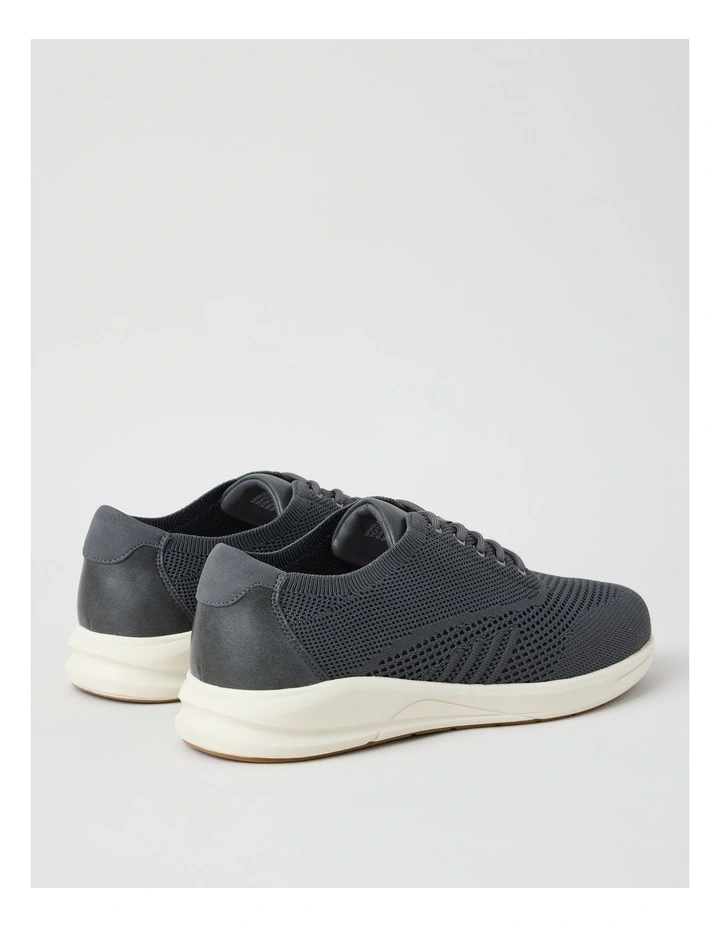 Bradley Knit Sneaker in Charcoal image 5