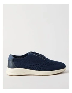 Bradley Knit Sneaker in Navy