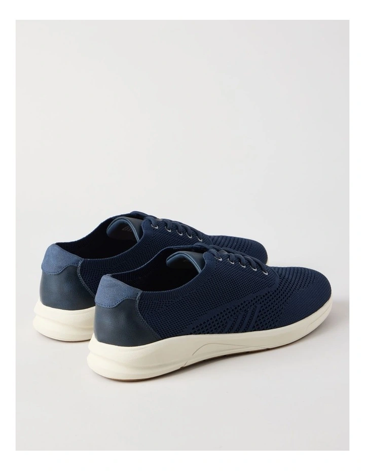 Bradley Knit Sneaker in Navy image 5