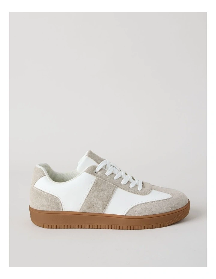 Henry Sneakers in White/Sand/Gum image 1