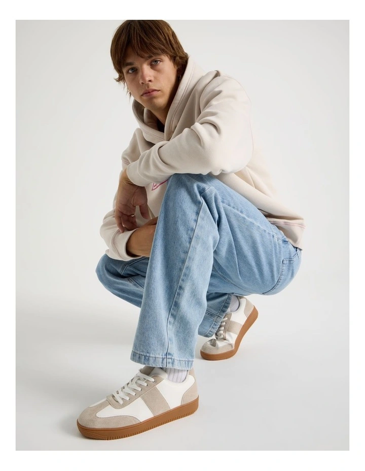 Henry Sneakers in White/Sand/Gum image 2