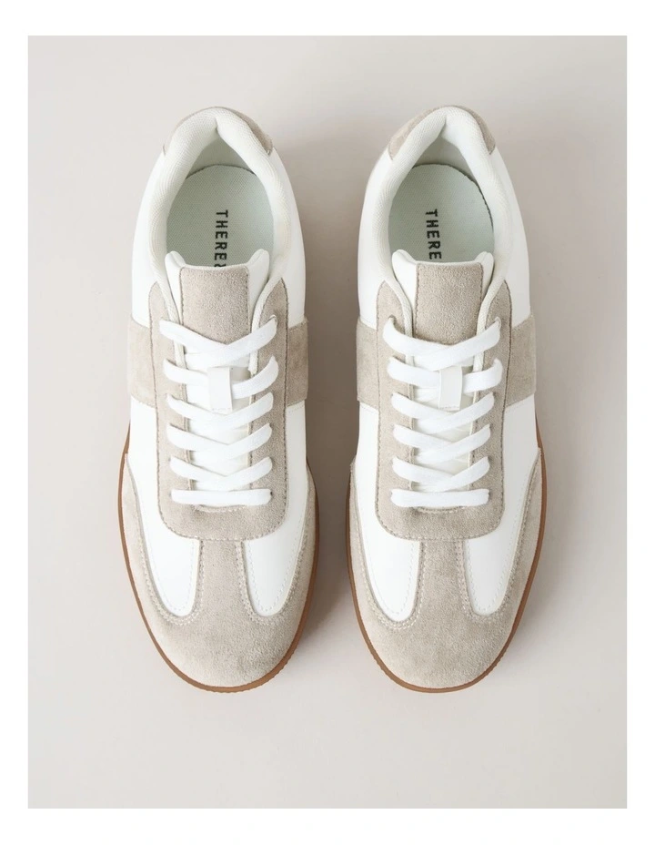 Henry Sneakers in White/Sand/Gum image 3