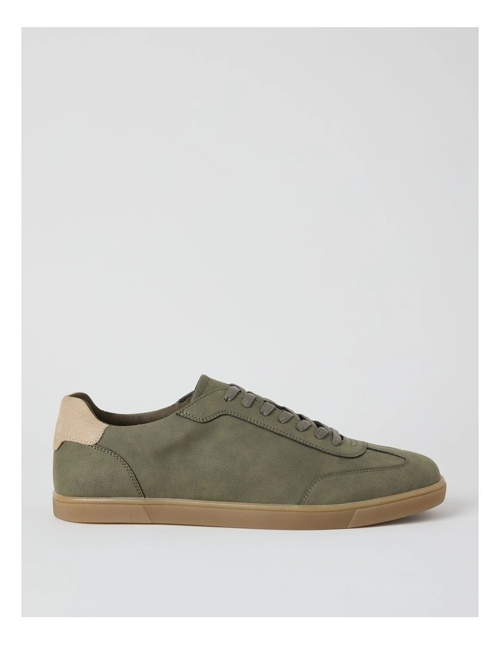 Webster Sneaker Tumbled in Khaki Nubuck image 1