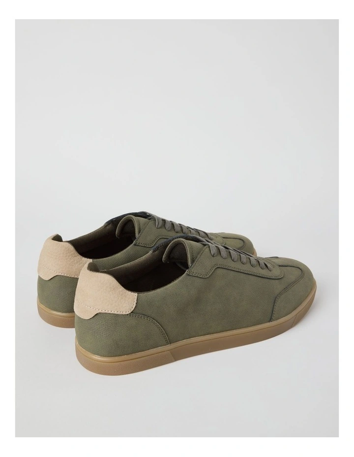Webster Sneaker Tumbled in Khaki Nubuck image 4