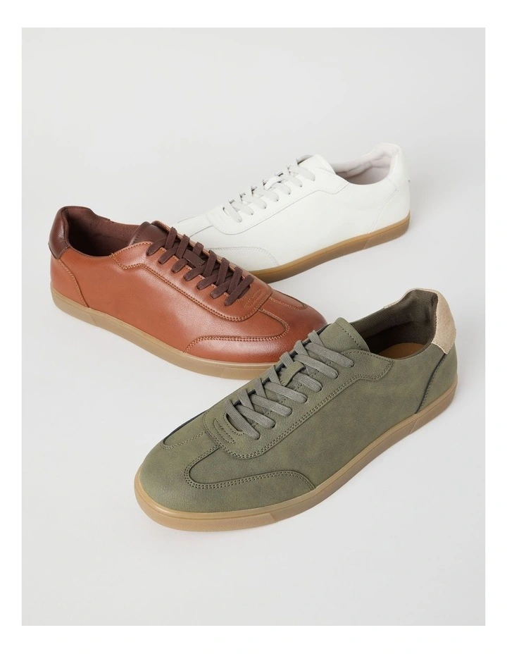 Webster Sneaker Tumbled in Khaki Nubuck image 6