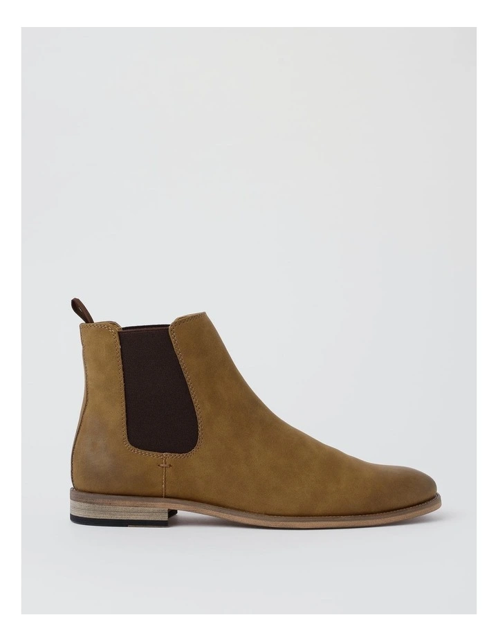 Salerno Chelsea Boot Tan Suede image 1