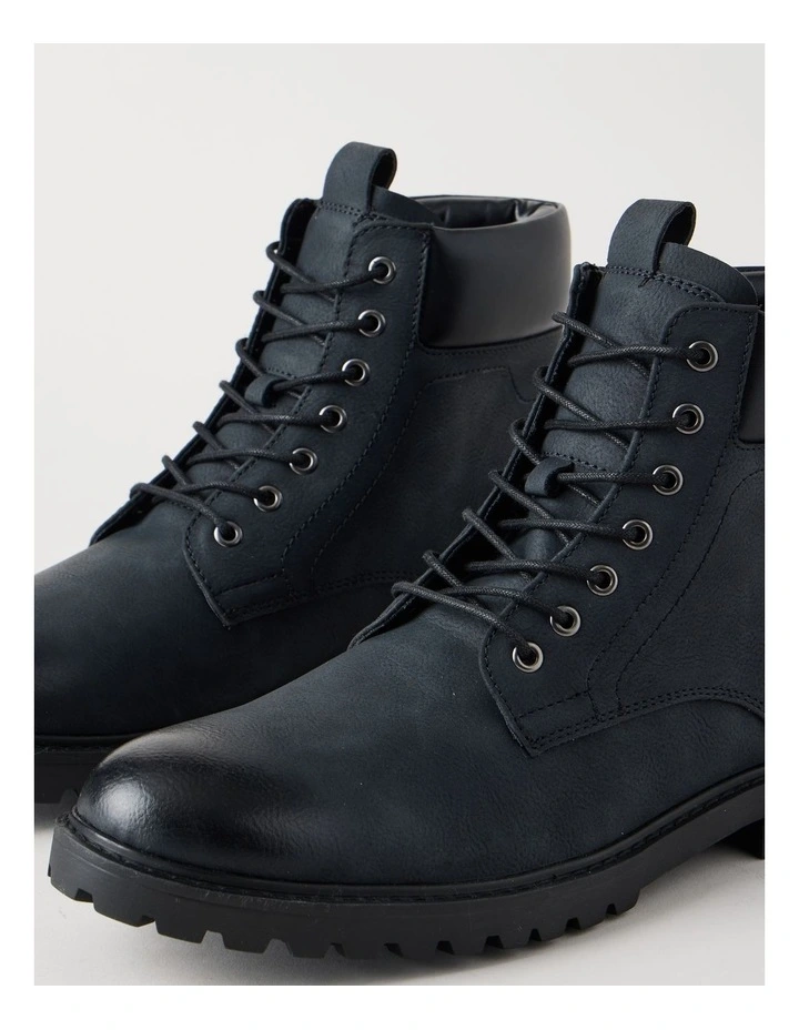 Travis Lace Up Boot in Black image 2