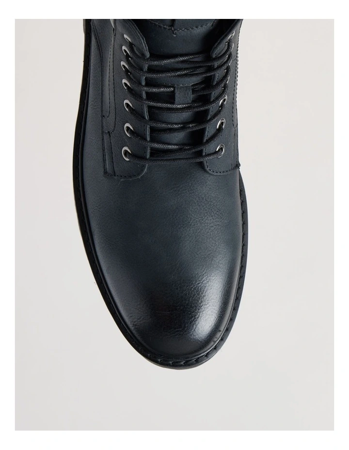 Travis Lace Up Boot in Black image 5