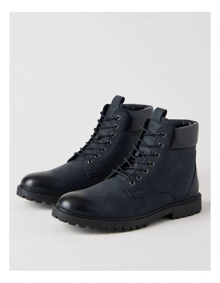 Travis Lace Up Boot in Black image 6
