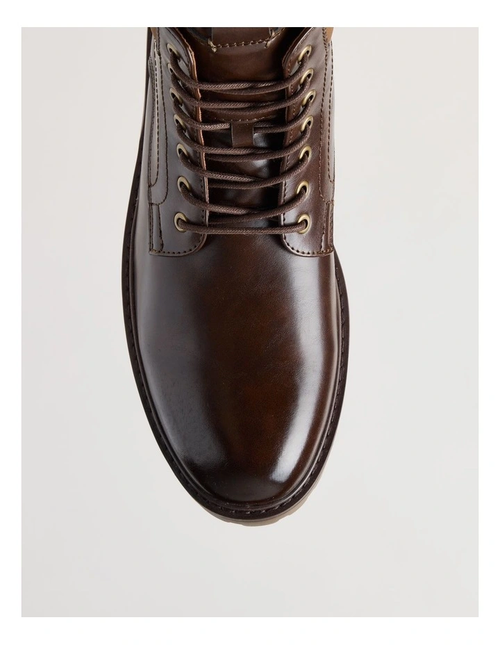Travis Lace Up Boot in Brown image 6