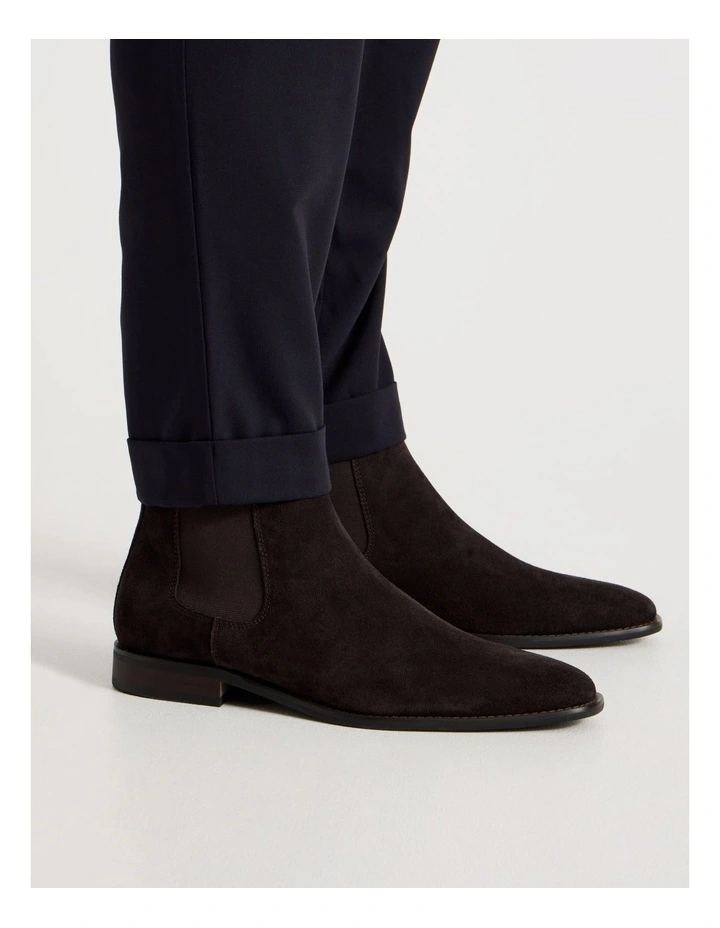 Soren Suede Chelsea Boot in Chocolate image 2