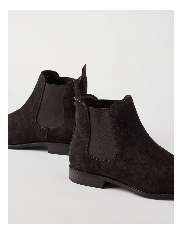 Soren Suede Chelsea Boot in Chocolate image 4
