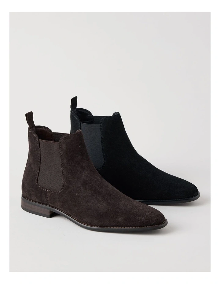 Soren Suede Chelsea Boot in Chocolate image 7