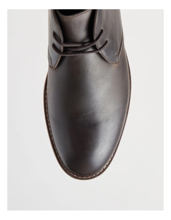 Denver Leather Chukka Boot Chocolate image 6