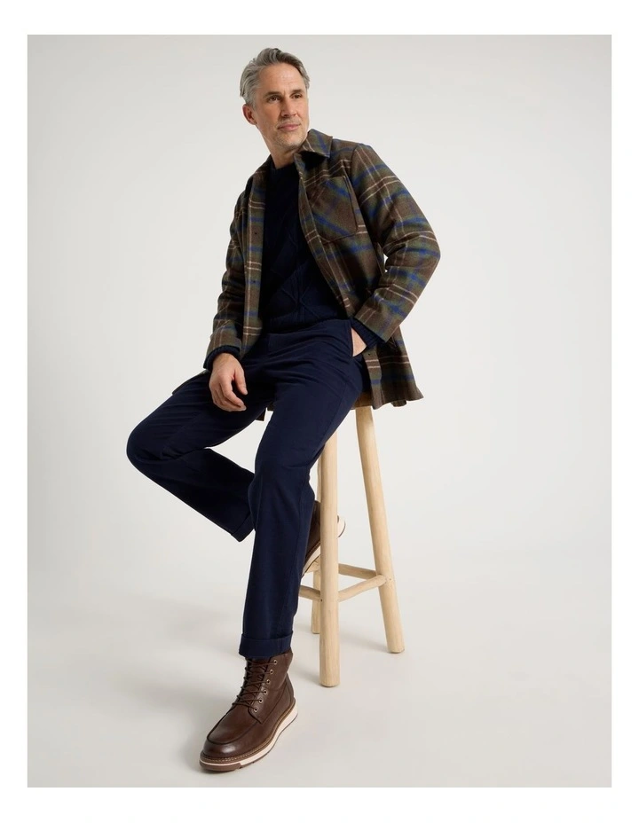 Nolan Lace Up Boot in Dark Brown image 2