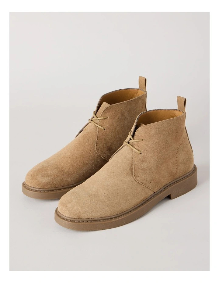 Atlas Suede Chukka Boot in Sand image 2