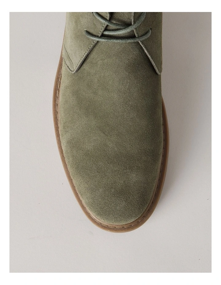 Atlas Suede Chukka Boot in Khaki image 4