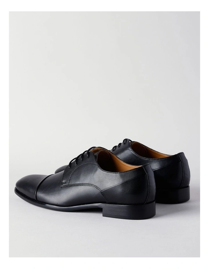 Pesaro Toe Cap Dress Shoe in Black image 4