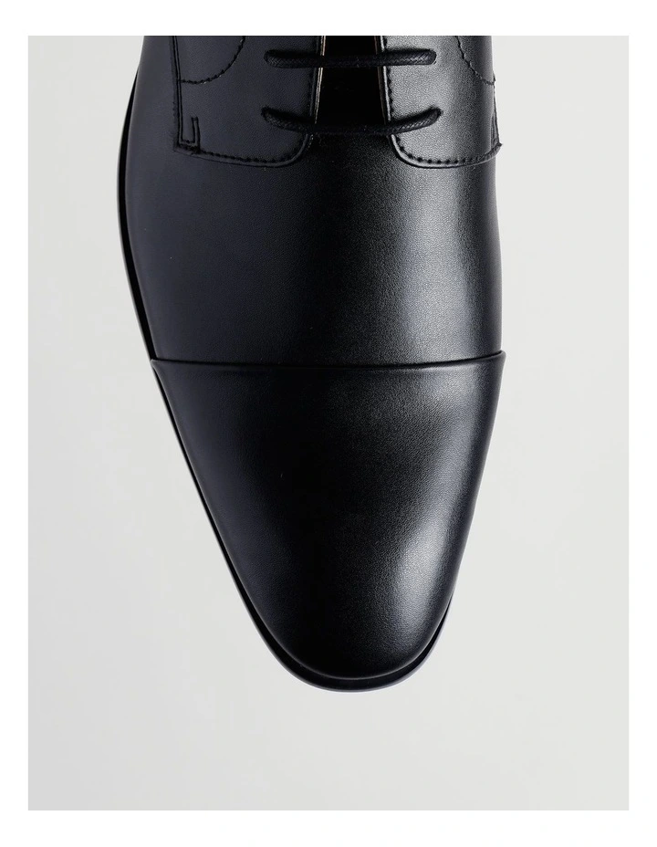 Pesaro Toe Cap Dress Shoe in Black image 7