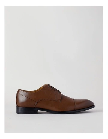 Pesaro Toe Cap Dress Shoe Brown