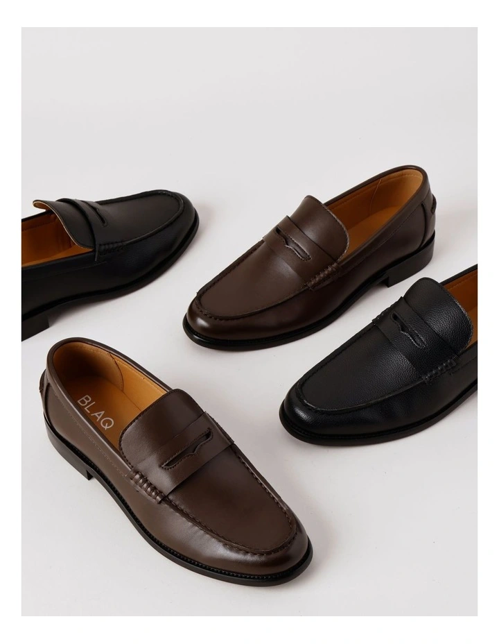 Leon Loafer in Black image 7