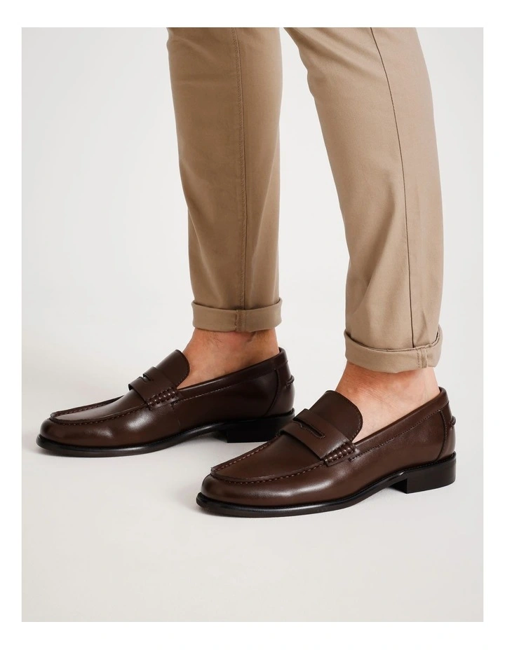 Lorca Loafer in Chocolate image 2