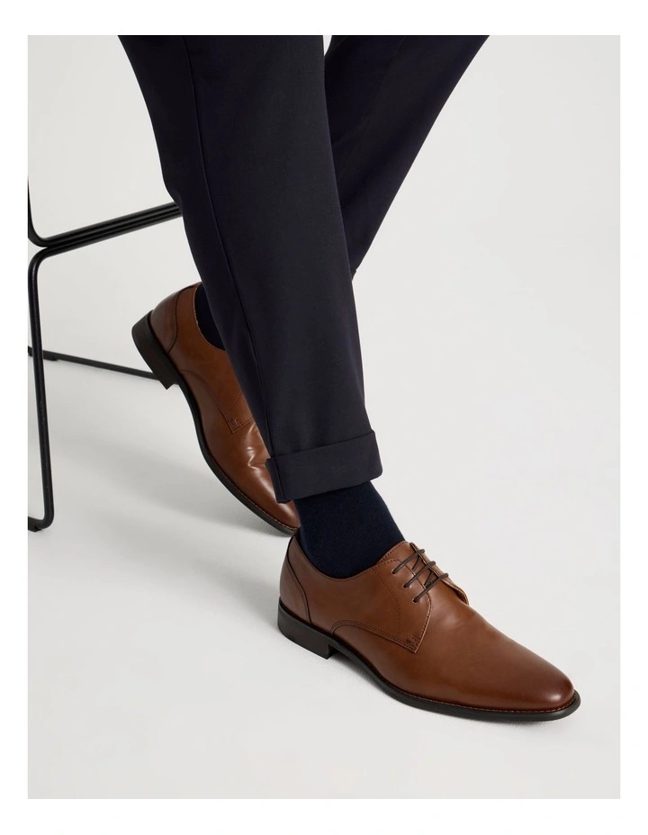 Lucian Dress Lace Up Shoe in Tan image 2