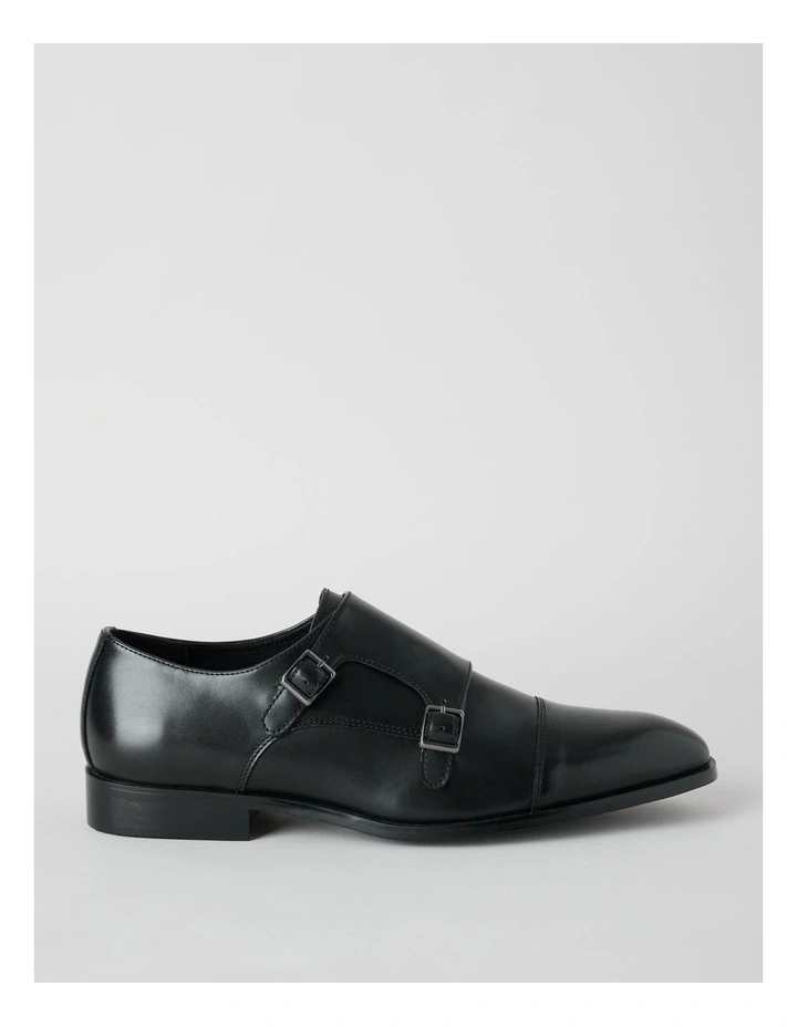 Luca Double Monk in Black image 1