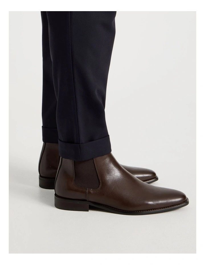 Calvin Chelsea Boot in Dark Brown image 2