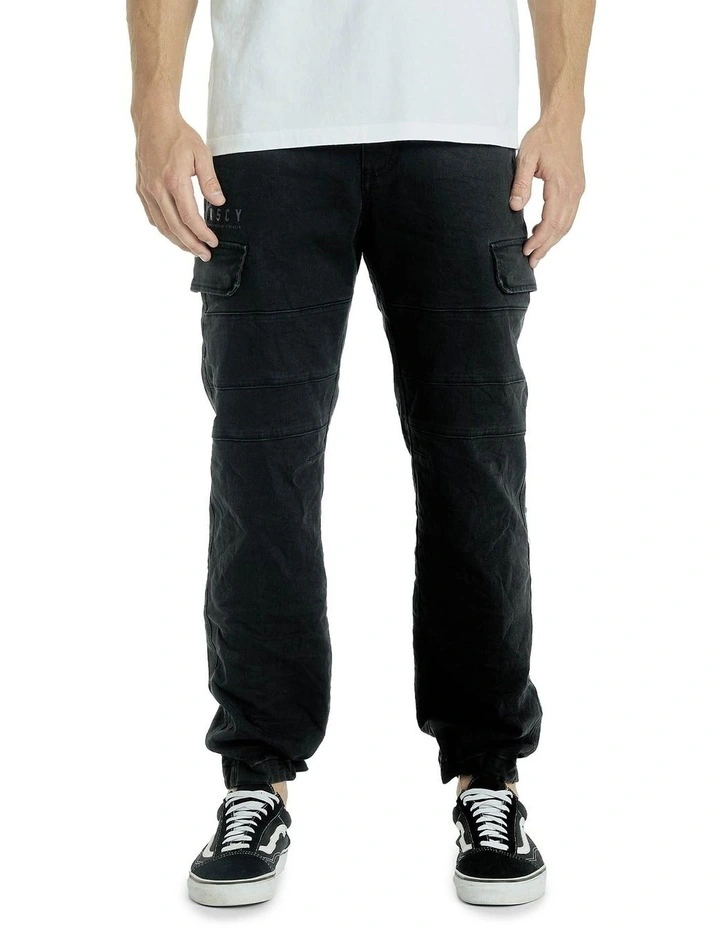 Michigan Side Pocket Cargo in Black image 6