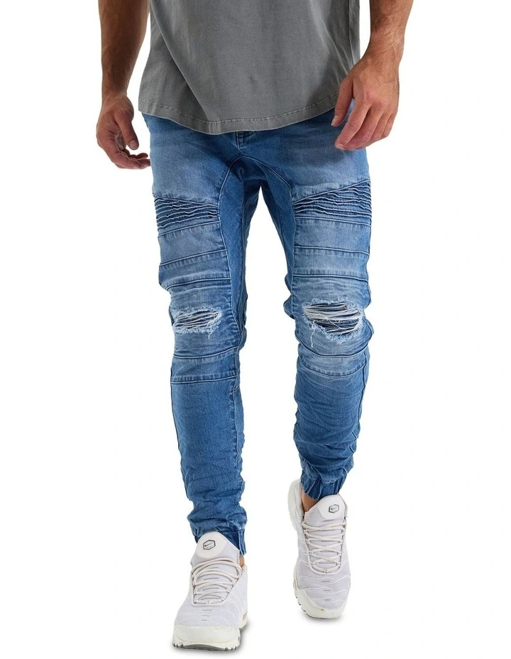 Viper Denim Jogger in Kentucky Blue image 1