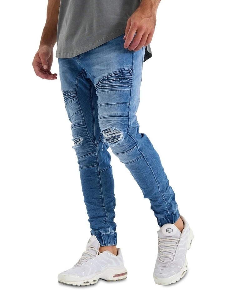 Viper Denim Jogger in Kentucky Blue image 3
