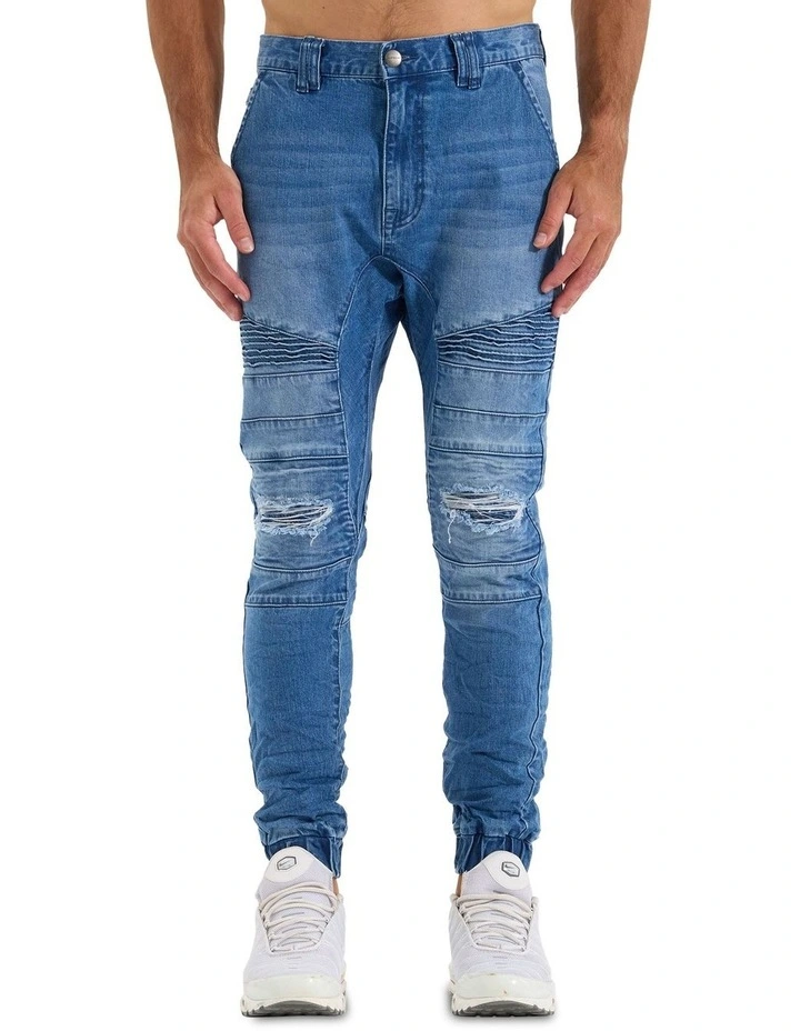 Viper Denim Jogger in Kentucky Blue image 5