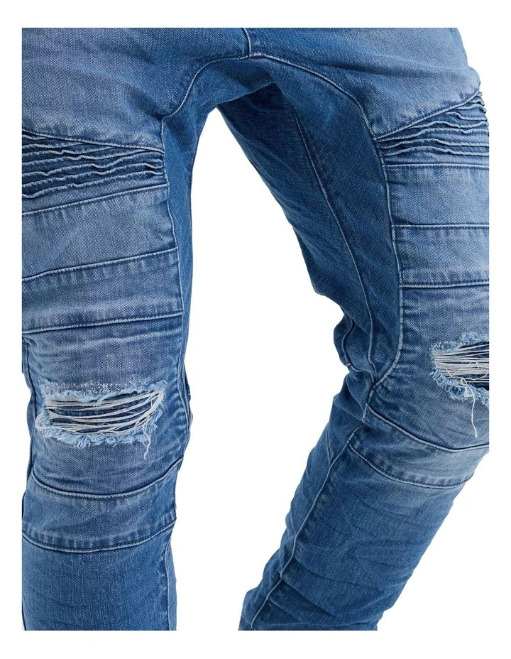 Viper Denim Jogger in Kentucky Blue image 6