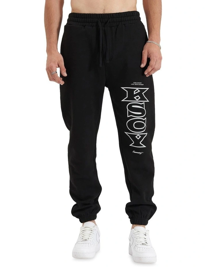 Deep Heavy Trackpant in Jet Black image 4