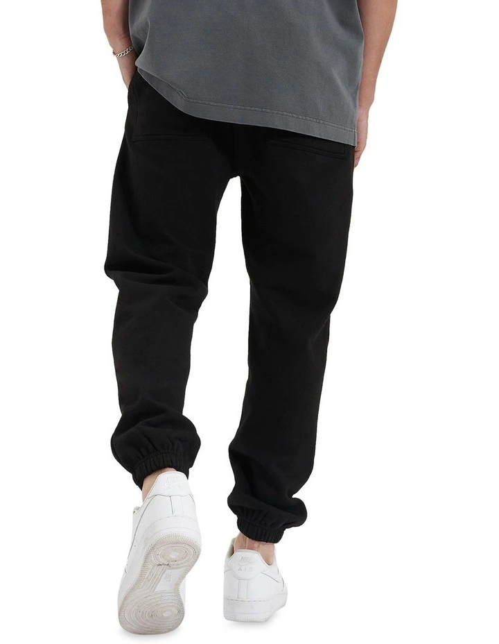 Deep Heavy Trackpant in Jet Black image 5