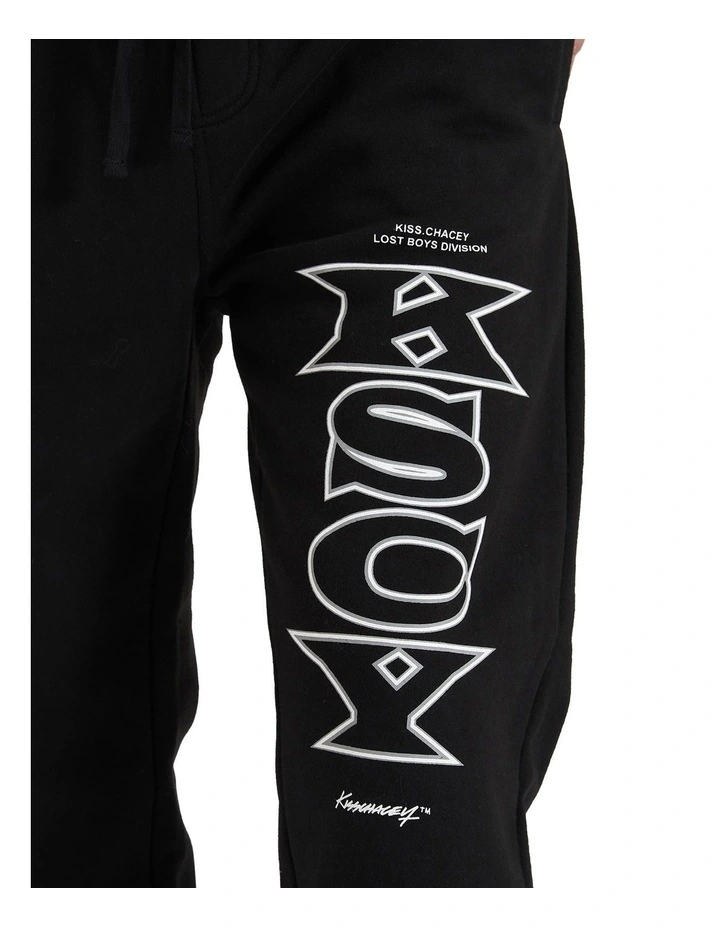 Deep Heavy Trackpant in Jet Black image 6