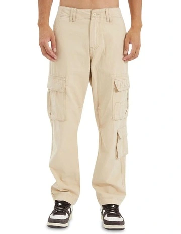 Colby Cargo Pant in Cream