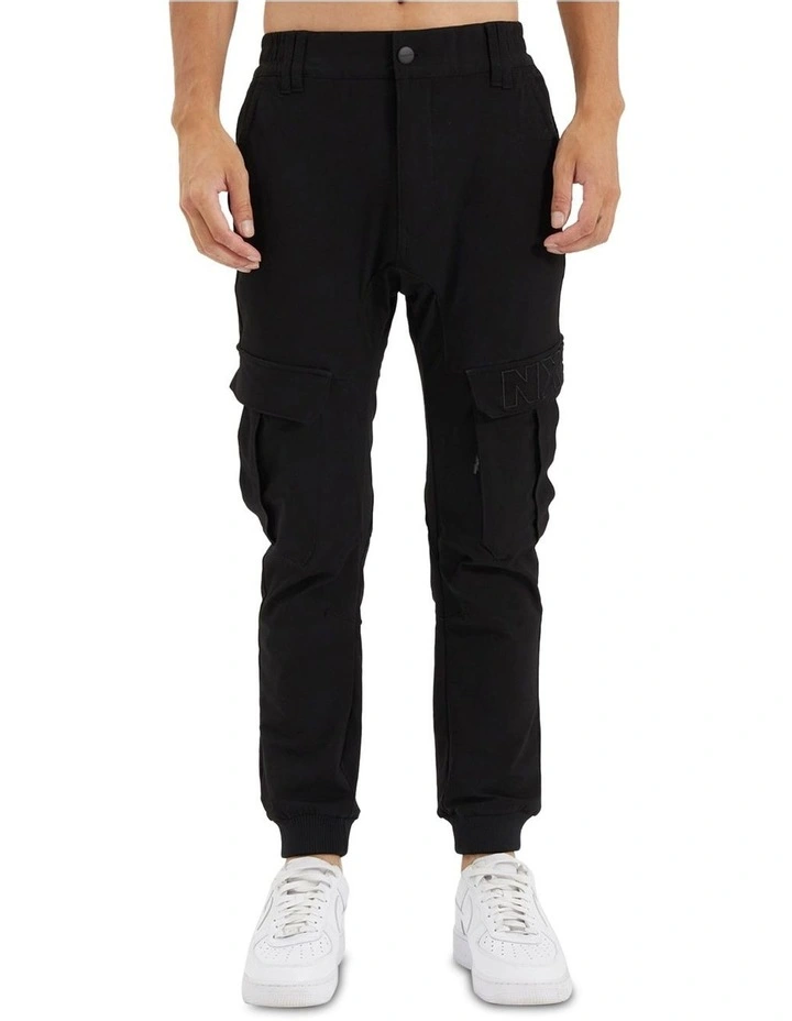 F150 Slim Nylon Jogger in Black image 1