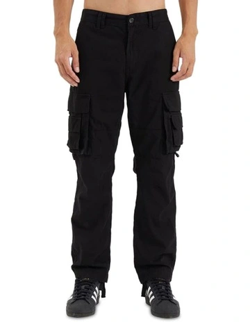 Artillery Ripstop Cargo Pant in Black