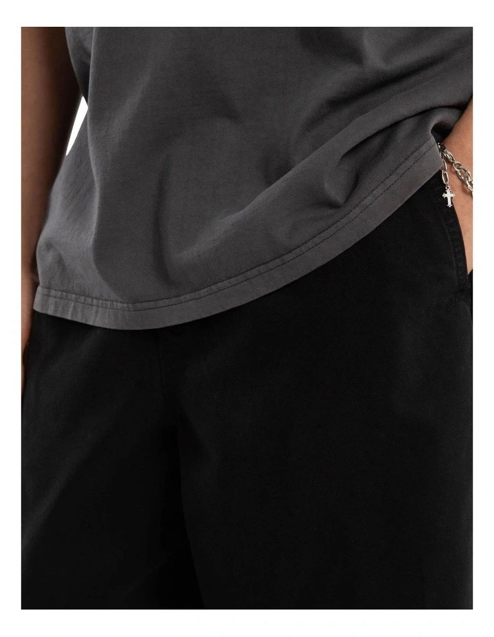 Diablo Baggy Pant in Black image 4
