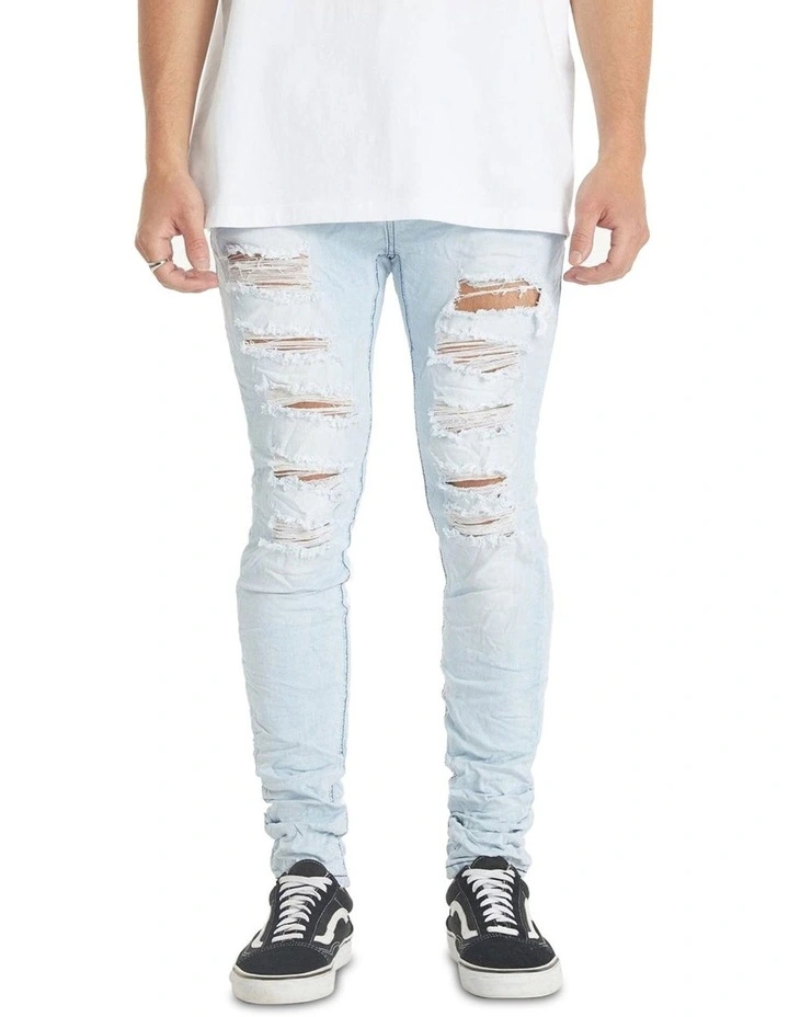 Tyler Super Skinny Fit Jeans in Blue image 1