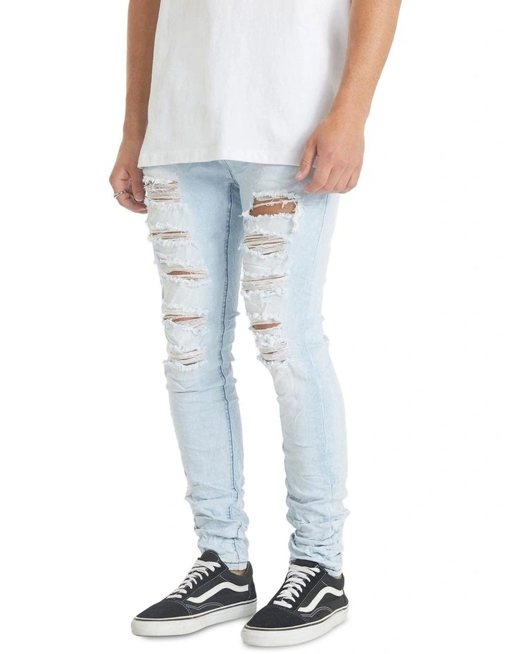 Tyler Super Skinny Fit Jeans in Blue image 3